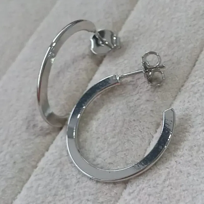 Brinco Argola Lâmina Liso