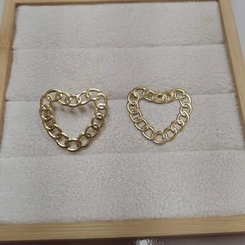 Brinco Coração de Elos