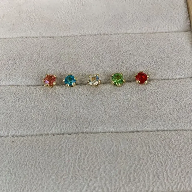 Brinco Ponto de Luz Coloridos