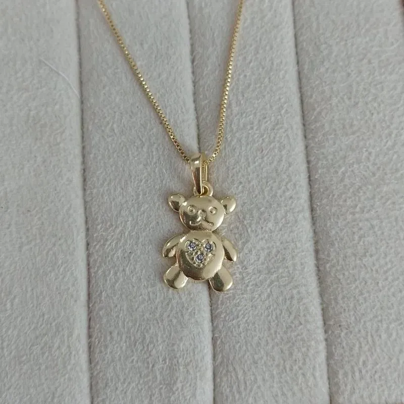 COLAR URSINHO TED com  Zirconias