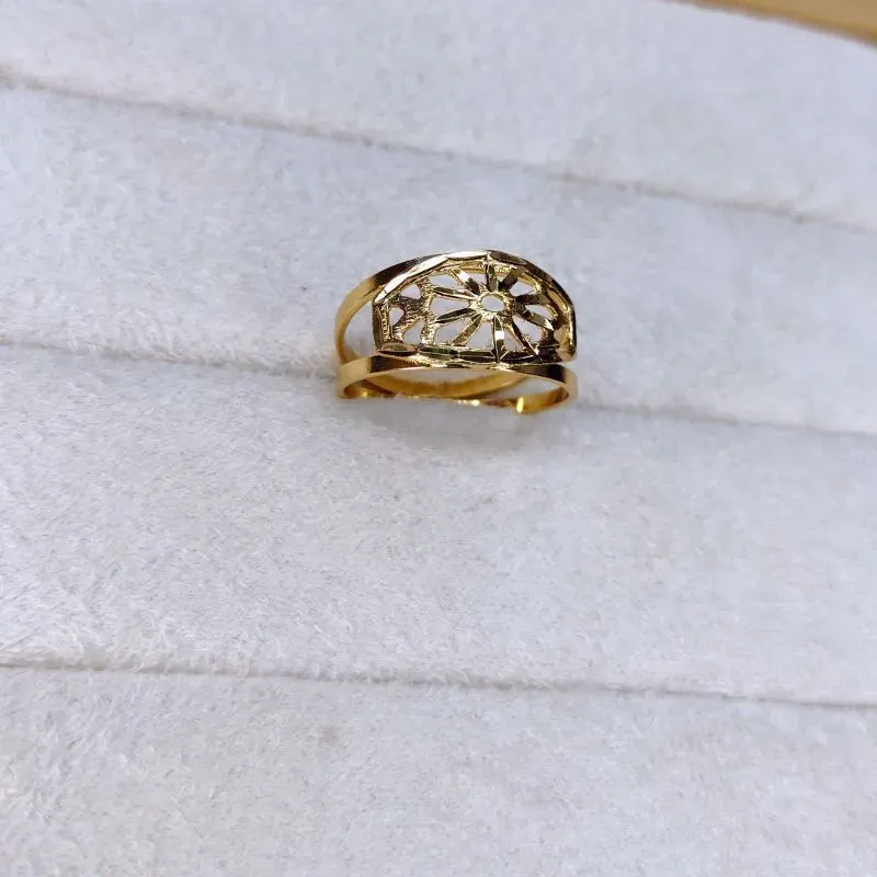 Anel Arabesco Diamantado