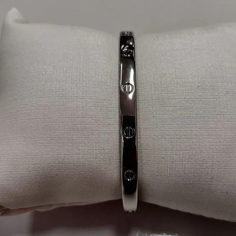 Bracelete Cartier Ródio