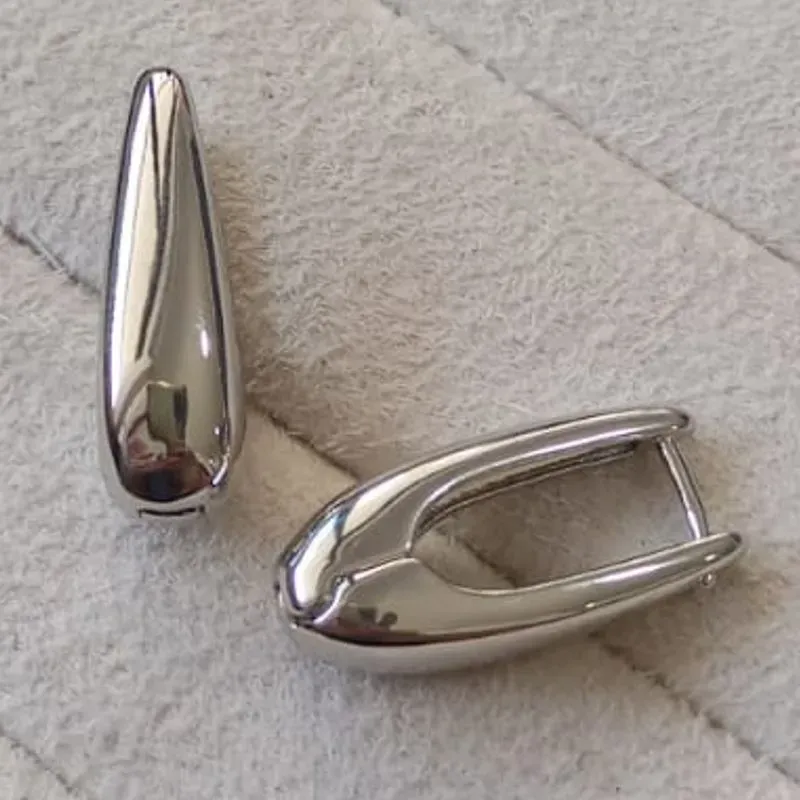 Brinco Argola Click Gota M Diamond