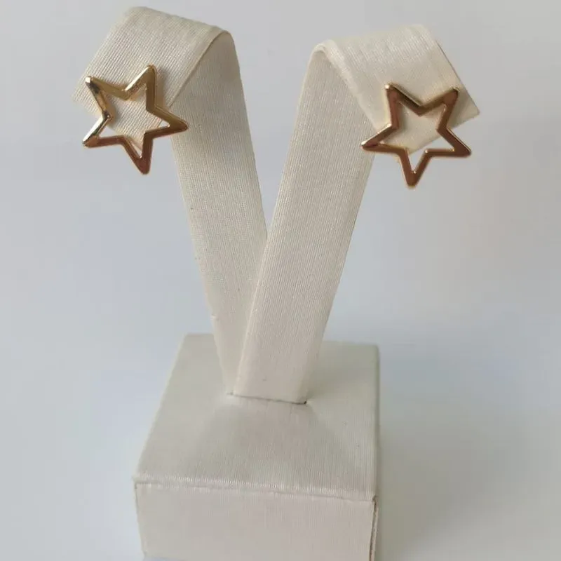 Brinco Estrela Vazada