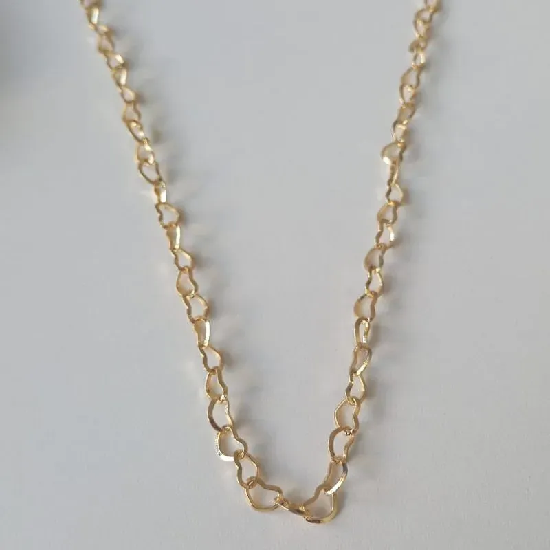 Chocker Elo Corações