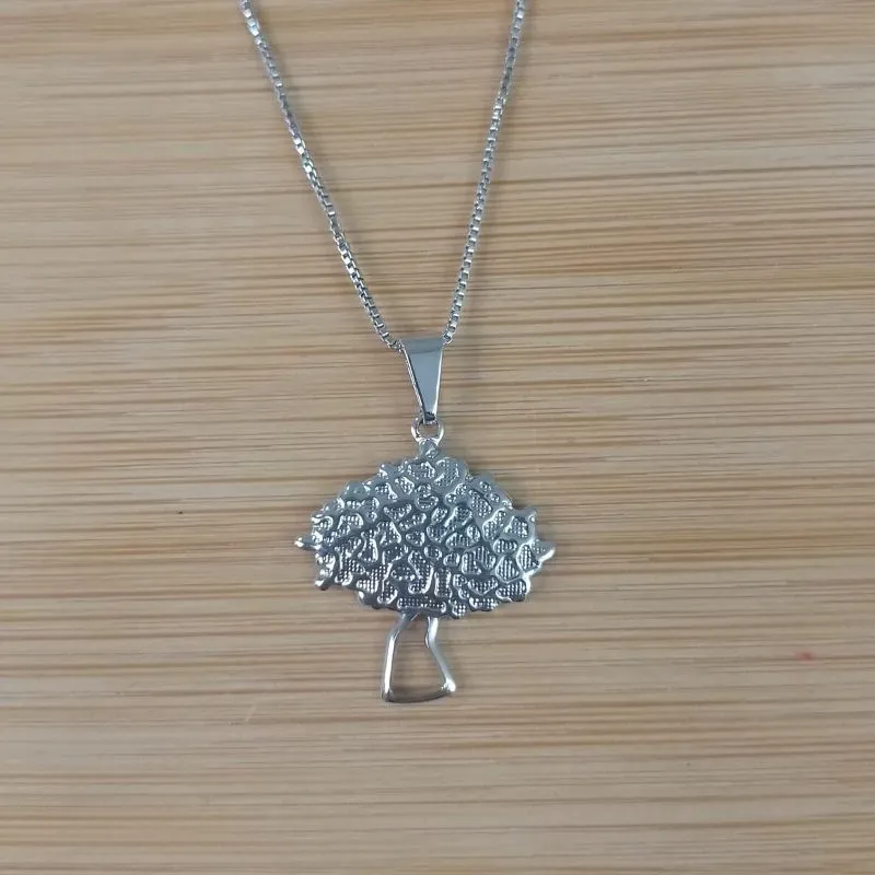 Colar Veneziana Pingente Árvore Diamond