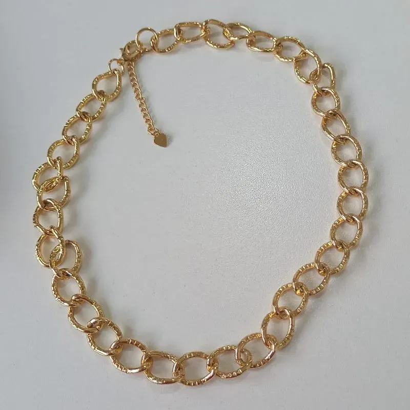 Corrente Elos Amassado