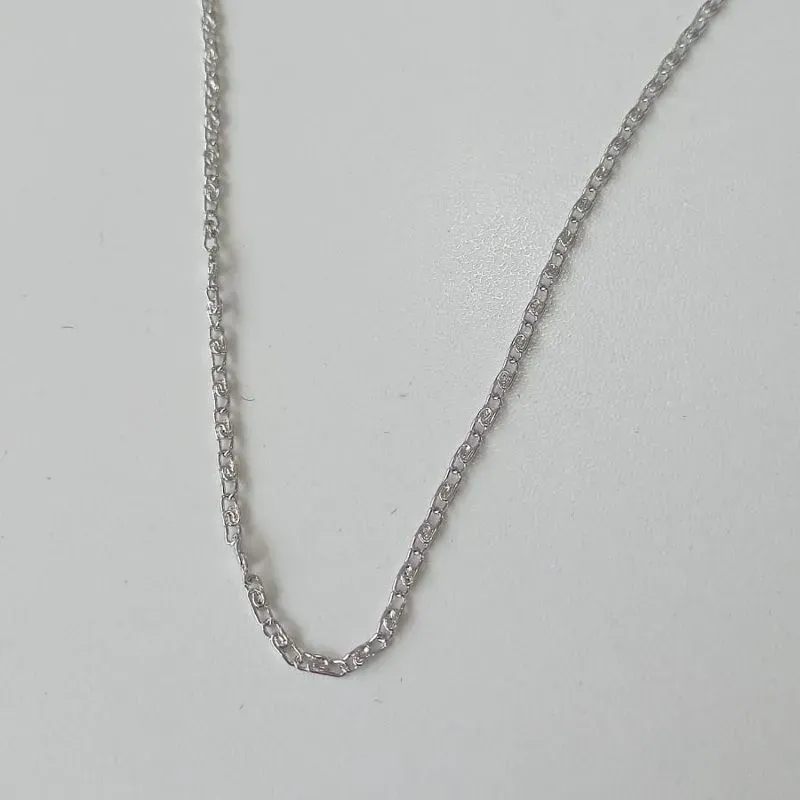 Corrente Masculina Mini Piastrine 60cm