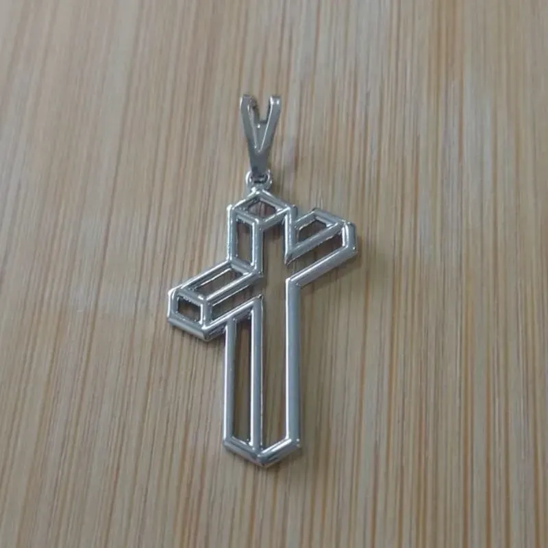 Pingente Cruz 3D