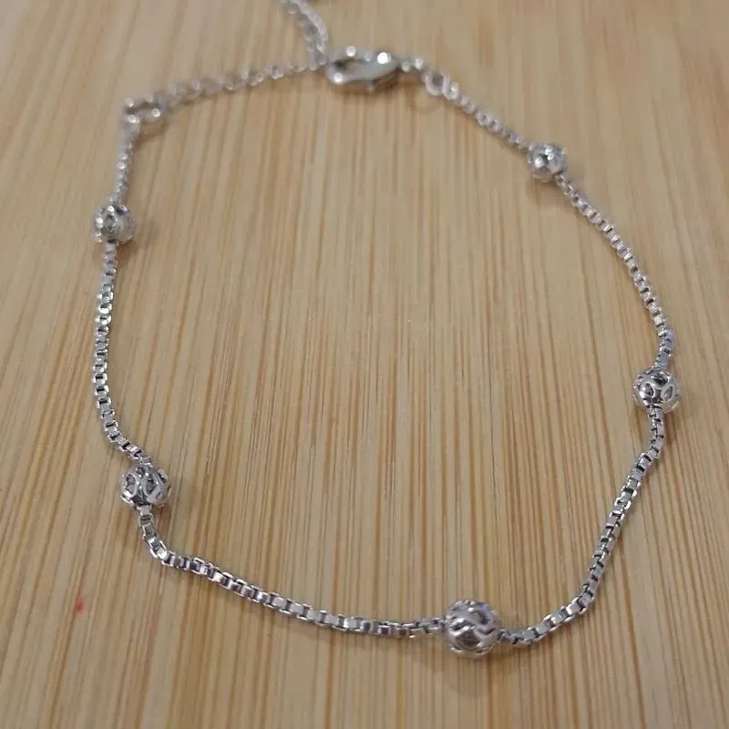 Pulseira Bolinha vazada Diamond