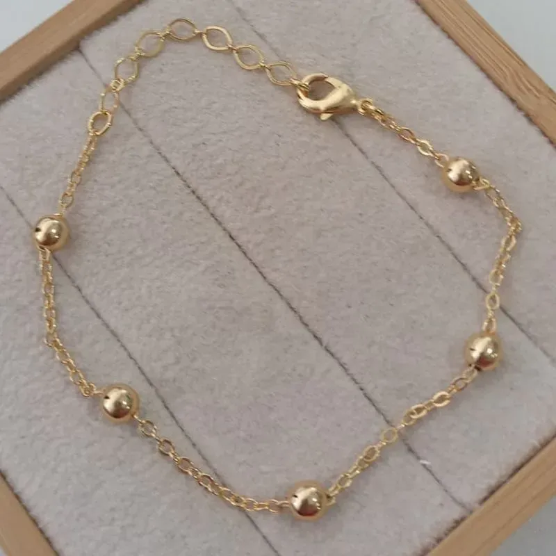 Pulseira Bolinhas Lisas