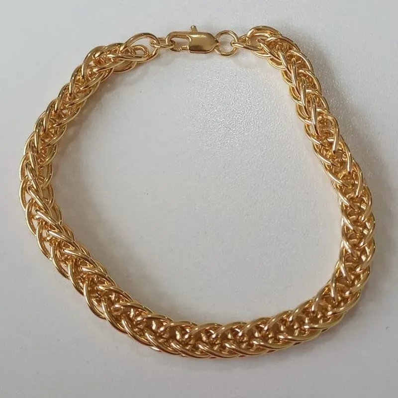 Pulseira Masculina Elos Trançados