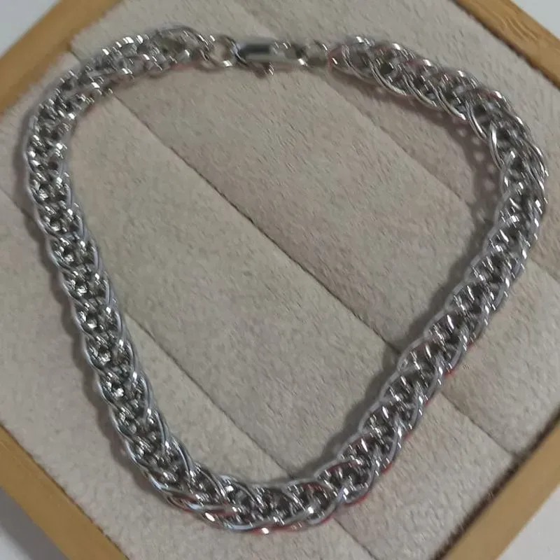 Pulseira Masculina Elos Trançados