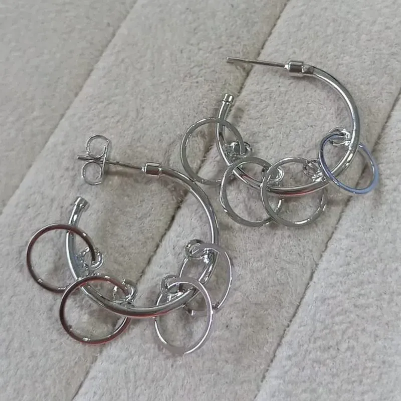 Brinco Argola Lisa Pingente Aros