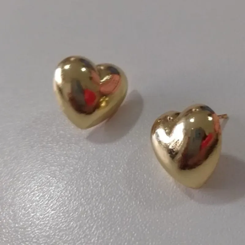 Brinco Coração Liso