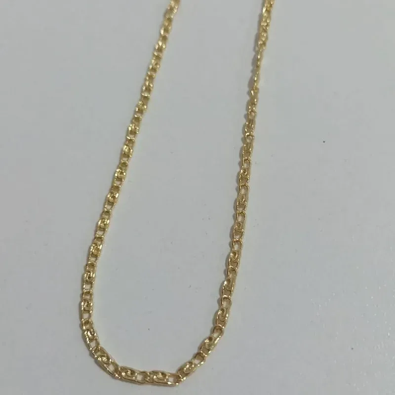 Corrente Masculina Mini Piastrine 60cm