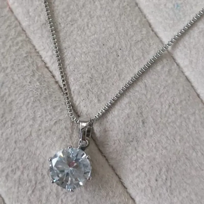 Colar Veneziana Pingente Ponto de Luz