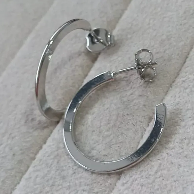 Brinco Argola Lâmina Liso