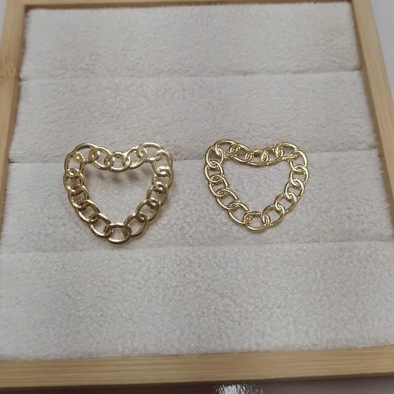 Brinco Coração de Elos