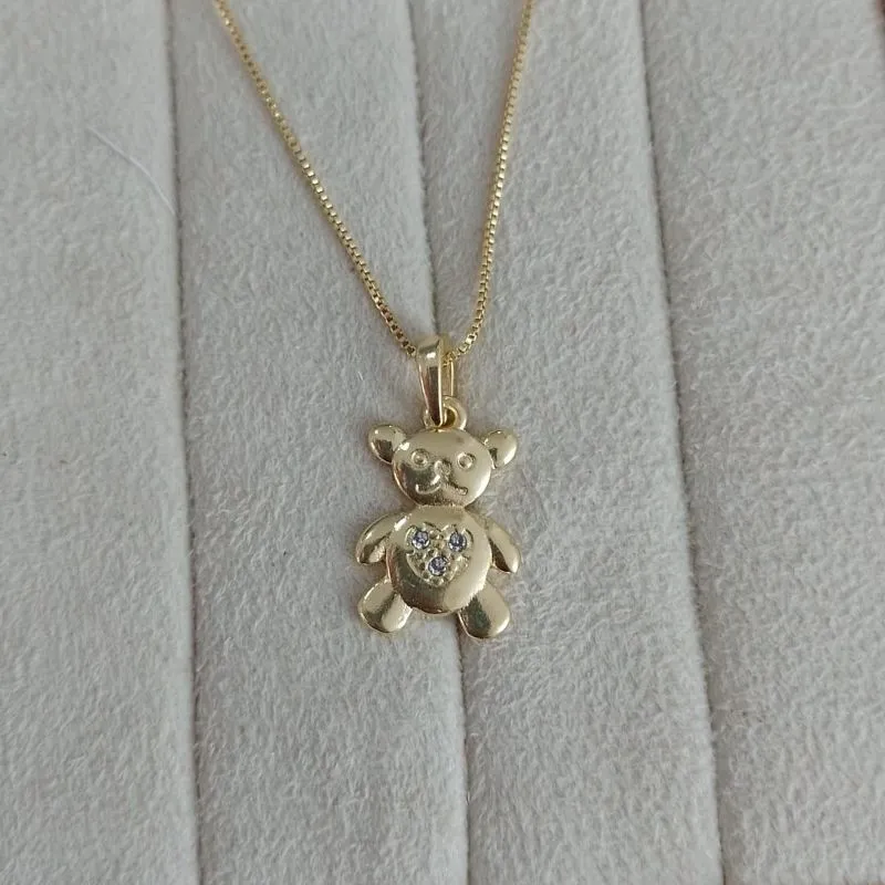 COLAR URSINHO TED com  Zirconias