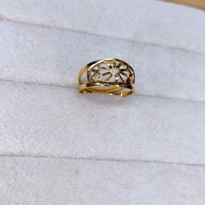 Anel Arabesco Diamantado