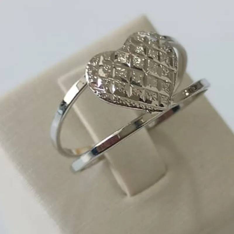 Anel Coração Diamantado Diamond