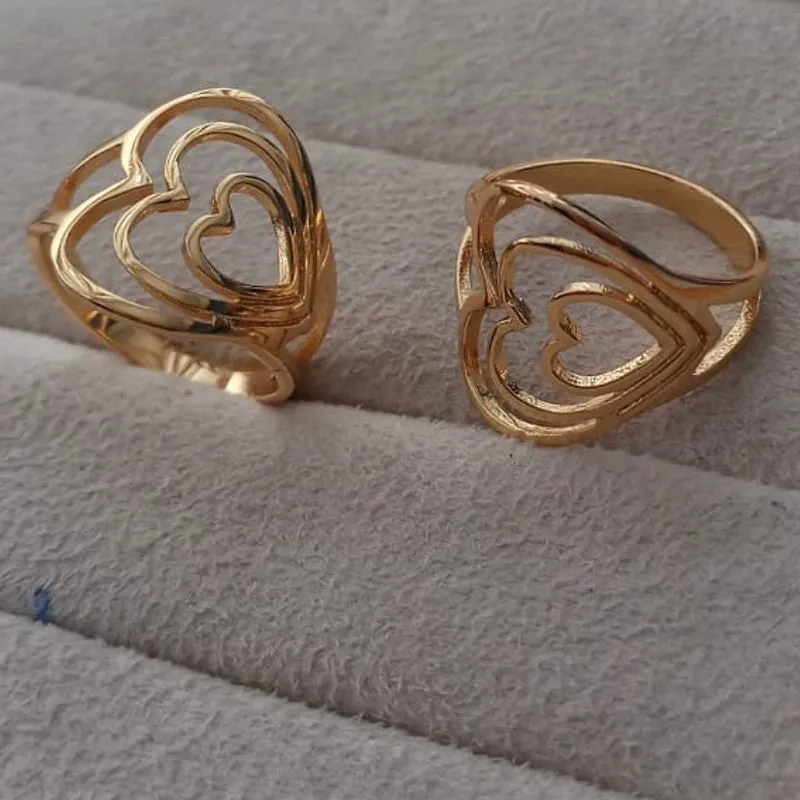 Anel Corações Love