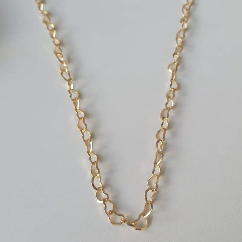 Chocker Elo Corações