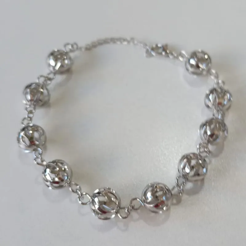 Pulseira Bolas Vazadas DIAMOND