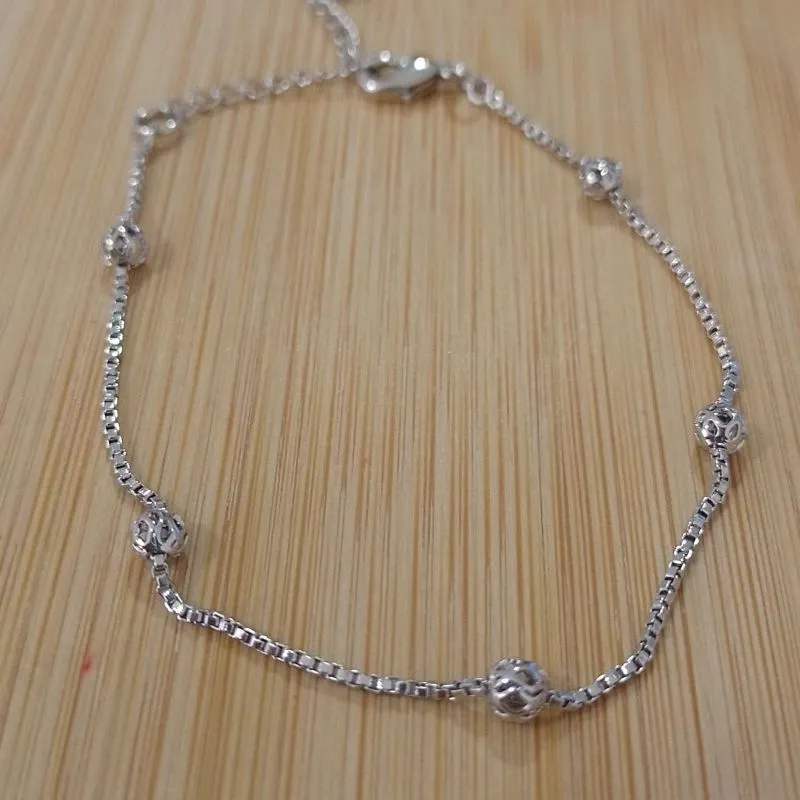 Pulseira Bolinha vazada Diamond