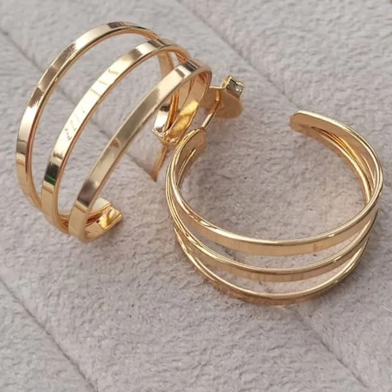 Brinco Argola 3 Aros