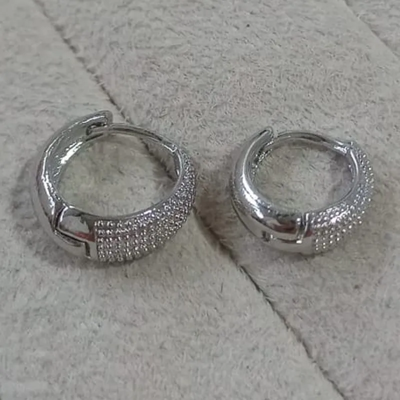 Brinco Duplo Click Texturizado