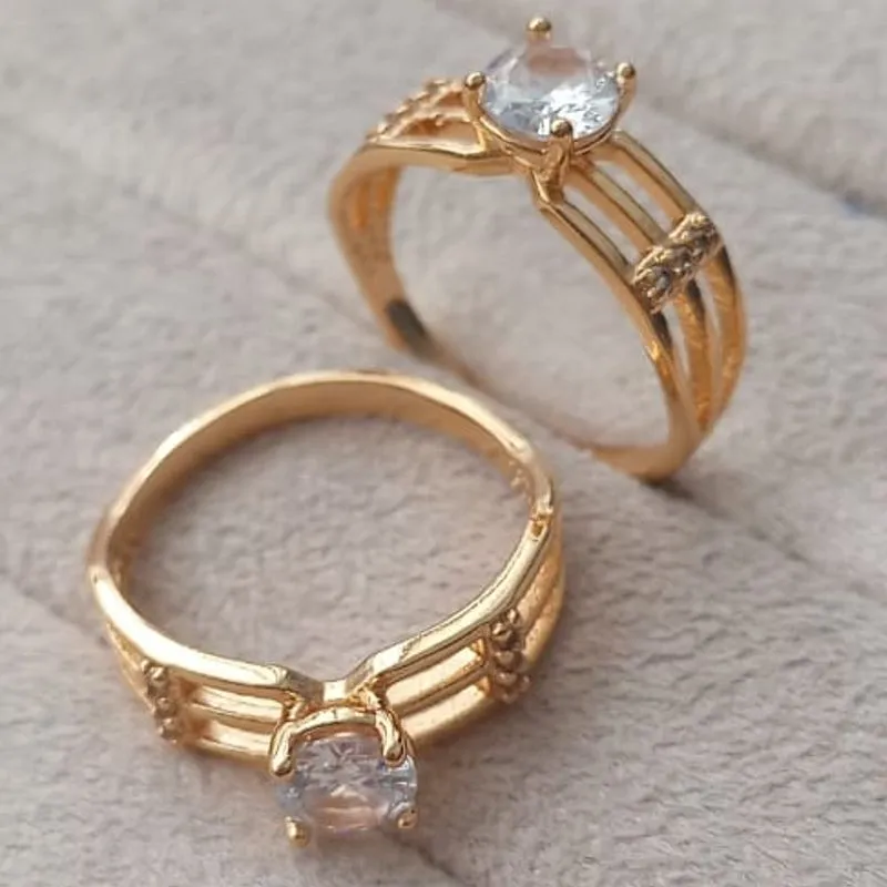 Anel Solitário Veneza